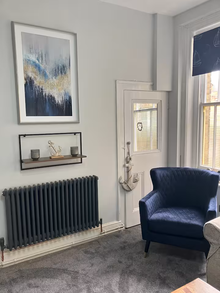 A corner of the living room